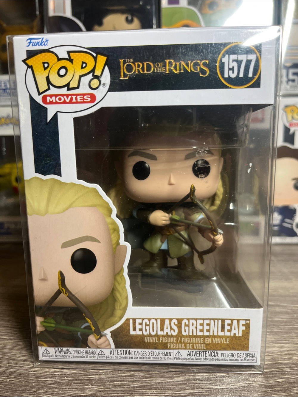 Funko Pop! Legolas Greenleaf Vinyl Figure — Blonde, Green, Brown